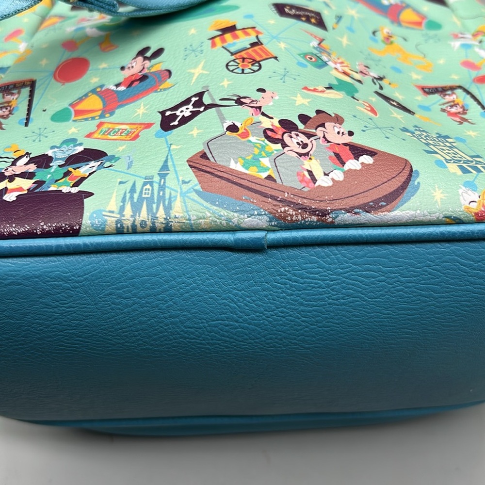 Disney Mickey Mouse & Friends Play in the Park Loungefly Mini Backpack - Picture 10 of 10